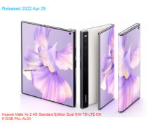 Huawei Mate Xs 2 4G Standard Edition Dual SIM TD-LTE CN 512GB PAL-AL00