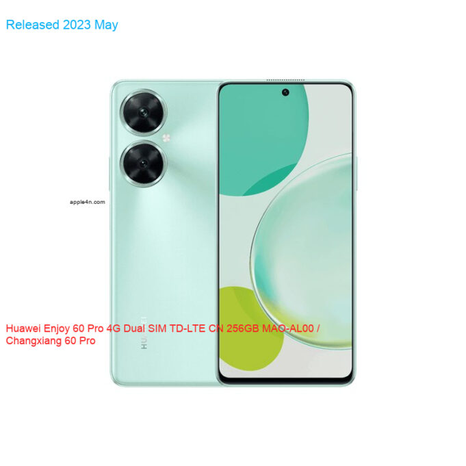 Huawei Enjoy 60 Pro 4G Dual SIM TD-LTE CN 256GB MAO-AL00 / Changxiang 60 Pro