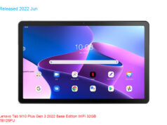 Lenovo Tab M10 Plus Gen 3 2022 Base Edition WiFi 32GB TB125FU