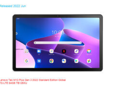 Lenovo Tab M10 Plus Gen 3 2022 Standard Edition Global TD-LTE 64GB TB128XU