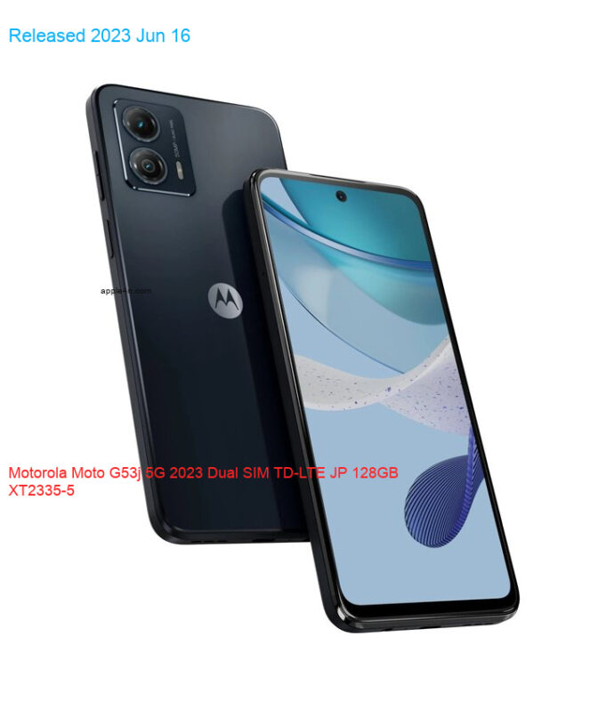 Motorola Moto G53j 5G 2023 Dual SIM TD-LTE JP 128GB XT2335-5