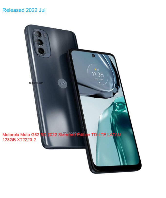 Motorola Moto G62 5G 2022 Standard Edition TD-LTE LATAM 128GB XT2223-2