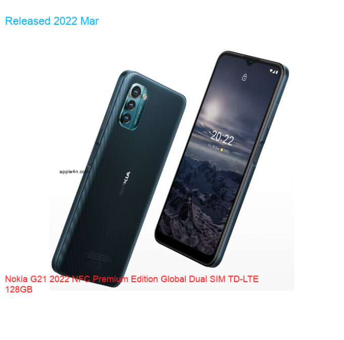 Nokia G21 2022 NFC Premium Edition Global Dual SIM TD-LTE 128GB