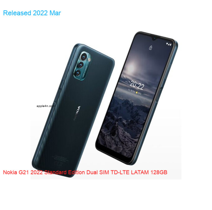 Nokia G21 2022 Standard Edition Dual SIM TD-LTE LATAM 128GB