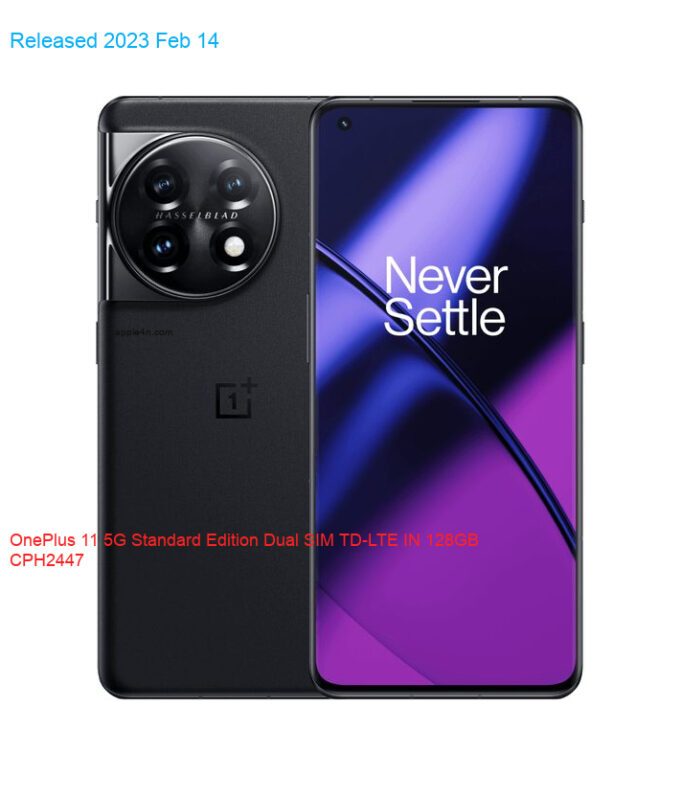 OnePlus 11 5G Standard Edition Dual SIM TD-LTE IN 128GB CPH2447