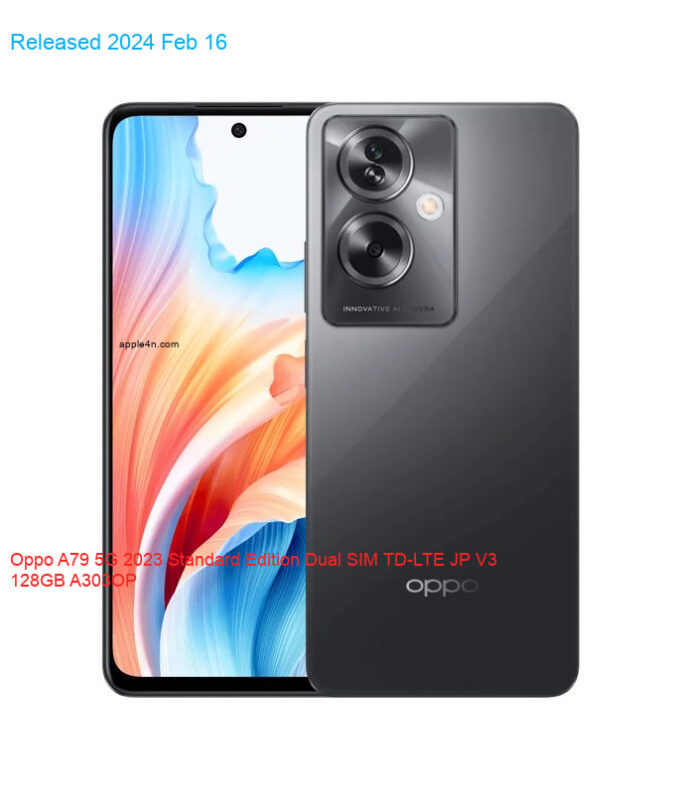 Oppo A79 5G 2023 Standard Edition Dual SIM TD-LTE JP V3 128GB A303OP