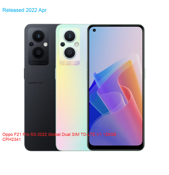 Oppo F21 Pro 5G 2022 Global Dual SIM TD-LTE V1 128GB CPH2341