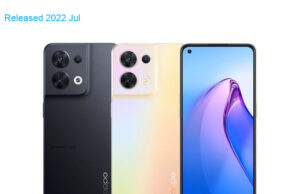 Oppo Reno8 5G Standard Edition Global Dual SIM TD-LTE 256GB CPH2359