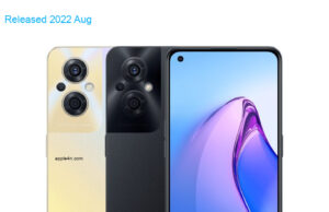 Oppo Reno8 Z 5G 2022 Global Dual SIM TD-LTE V4 128GB CPH2457