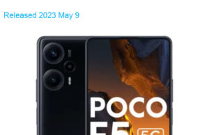 Xiaomi Poco F5 5G Standard Edition Dual SIM TD-LTE IN 256GB 23049PCD8I