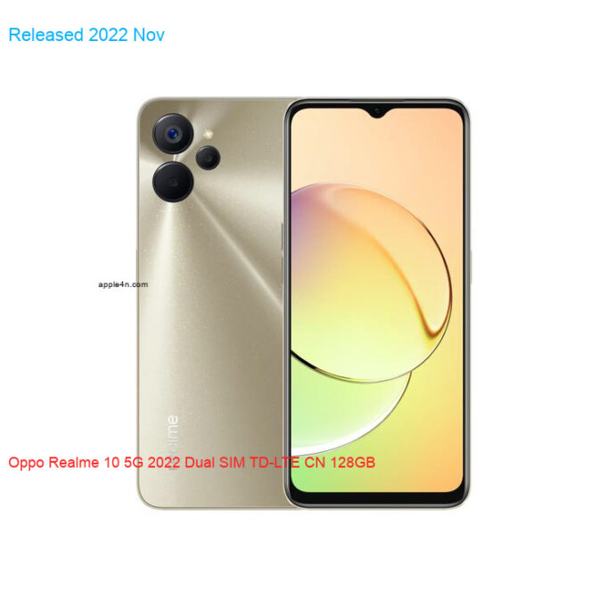 Oppo Realme 10 5G 2022 Dual SIM TD-LTE CN 128GB