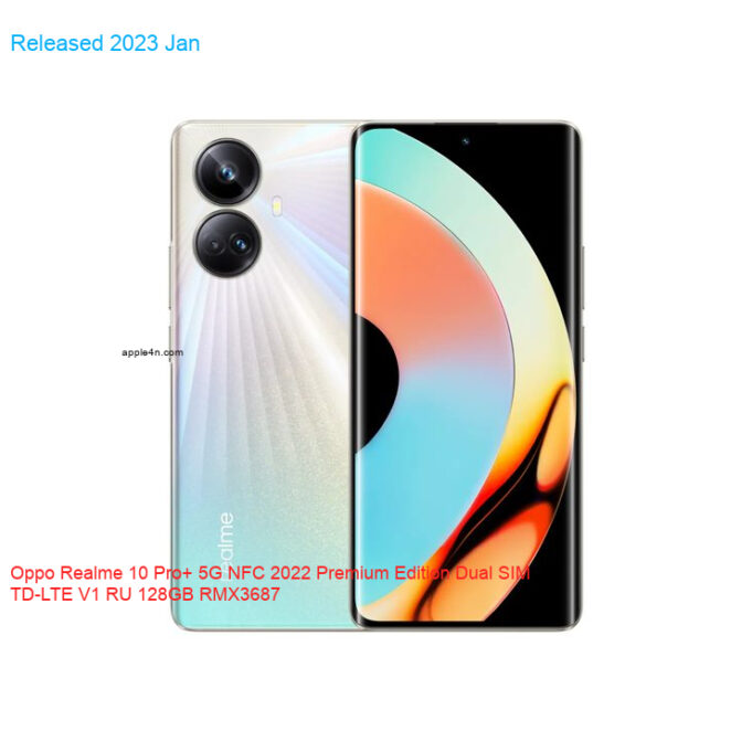 Oppo Realme 10 Pro+ 5G NFC 2022 Premium Edition Dual SIM TD-LTE V1 RU 128GB RMX3687