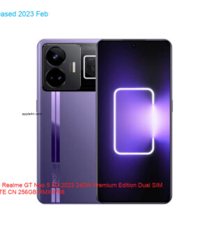 Oppo Realme GT Neo 5 5G 2023 240W Premium Edition Dual SIM TD-LTE CN 256GB RMX3708