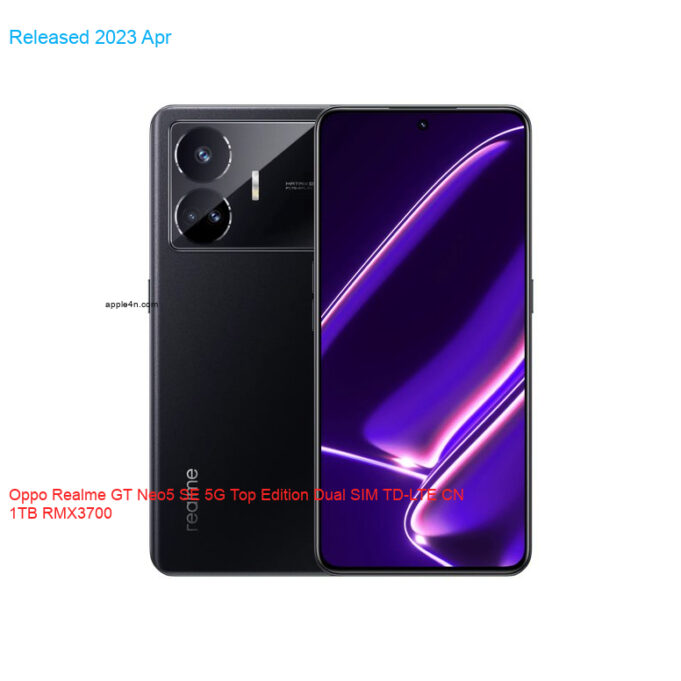 Oppo Realme GT Neo5 SE 5G Top Edition Dual SIM TD-LTE CN 1TB RMX3700