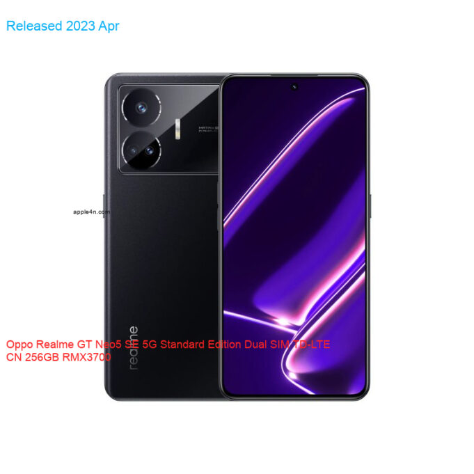 Oppo Realme GT Neo5 SE 5G Standard Edition Dual SIM TD-LTE CN 256GB RMX3700