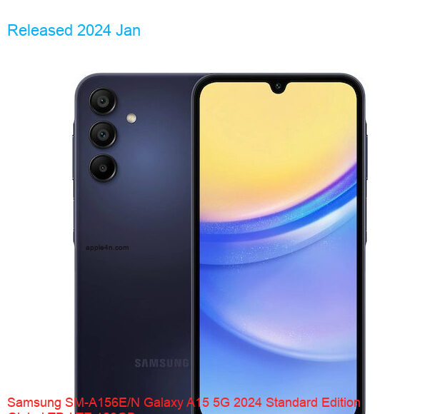 Samsung SM-A156E/N Galaxy A15 5G 2024 Standard Edition Global TD-LTE 128GB