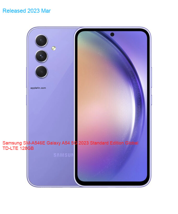 Samsung SM-A546E Galaxy A54 5G 2023 Standard Edition Global TD-LTE 128GB