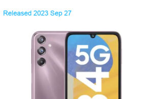 Samsung SM-E346B/DS Galaxy F34 5G 2023 Standard Edition Dual SIM TD-LTE IN 128GB