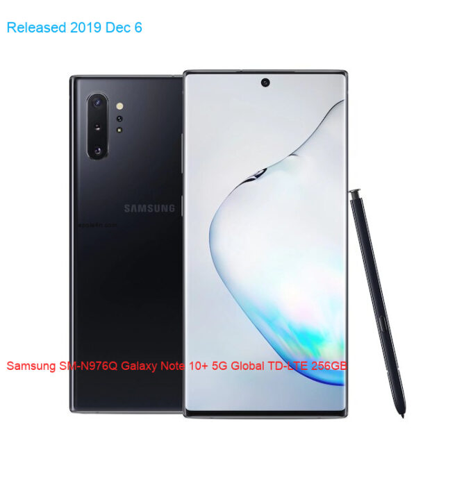 Samsung SM-N976Q Galaxy Note 10+ 5G Global TD-LTE 256GB