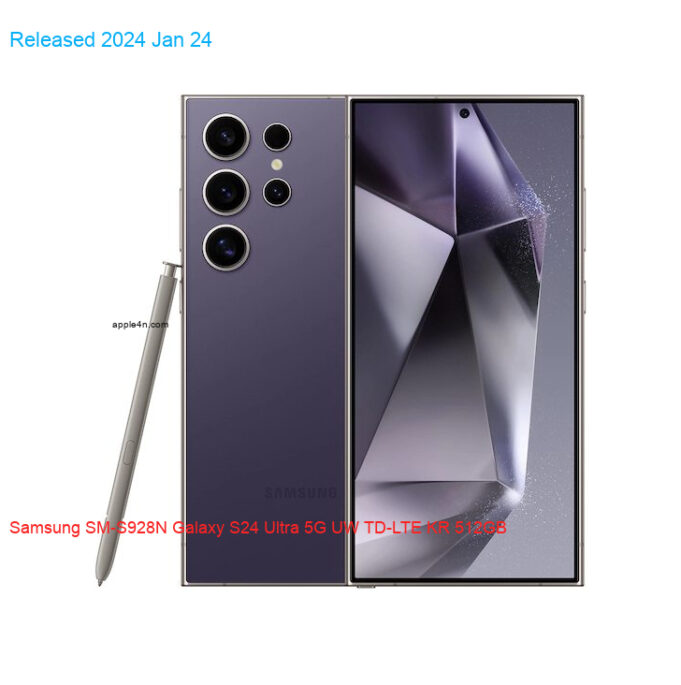 Samsung SM-S928N Galaxy S24 Ultra 5G UW TD-LTE KR 512GB