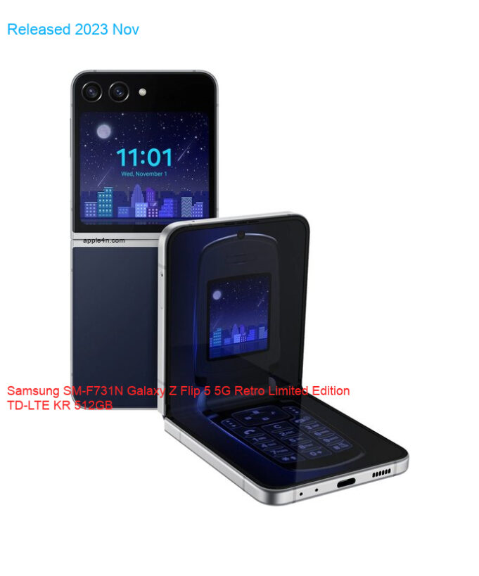 Samsung SM-F731N Galaxy Z Flip 5 5G Retro Limited Edition TD-LTE KR 512GB