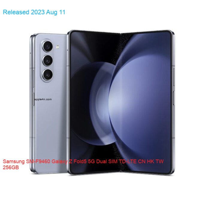 Samsung SM-F9460 Galaxy Z Fold5 5G Dual SIM TD-LTE CN HK TW 256GB