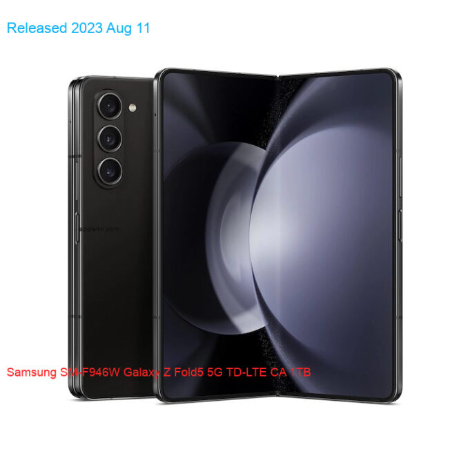 Samsung SM-F946W Galaxy Z Fold5 5G TD-LTE CA 1TB