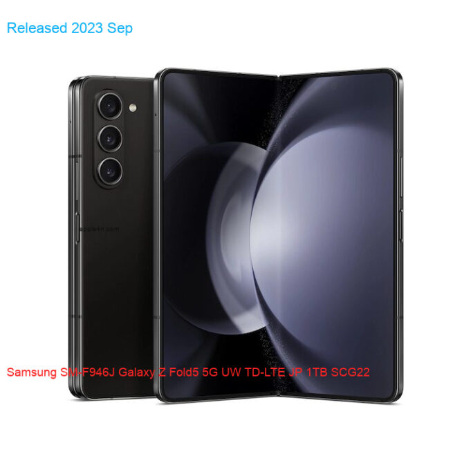 Samsung SM-F946J Galaxy Z Fold5 5G UW TD-LTE JP 1TB SCG22