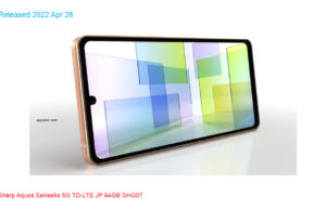 Sharp Aquos Sense6s 5G TD-LTE JP 64GB SHG07