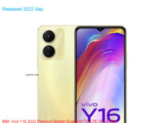 BBK Vivo Y16 2022 Premium Edition Dual SIM TD-LTE V5 LATAM 64GB V2204