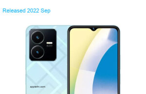 BBK Vivo Y22 2022 Standard Edition Dual SIM TD-LTE V2 IN 64GB V2207