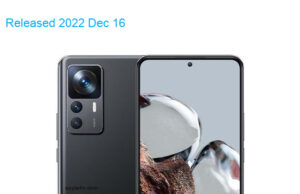 Xiaomi Mi 12T Pro 5G A201XM Standard Edition Dual SIM TD-LTE JP 256GB 22200414R