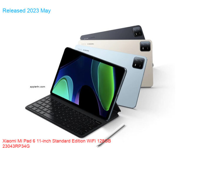 Xiaomi Mi Pad 6 11-inch Standard Edition WiFi 128GB 23043RP34G
