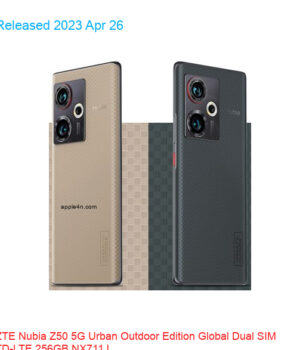ZTE Nubia Z50 5G Urban Outdoor Edition Global Dual SIM TD-LTE 256GB NX711J