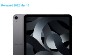 Apple iPad Air 5G 5th gen 2022 TD-LTE CN A2591 64GB