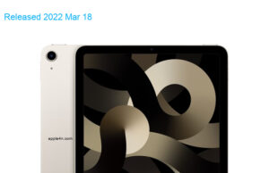 Apple iPad Air 5th gen 2022 WiFi A2588 256GB