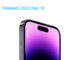 Apple iPhone 14 Pro 5G A2890 Global Dual SIM TD-LTE 512GB