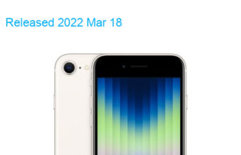 Apple iPhone SE 5G 2022 3rd gen A2782 Dual SIM TD-LTE JP 256GB