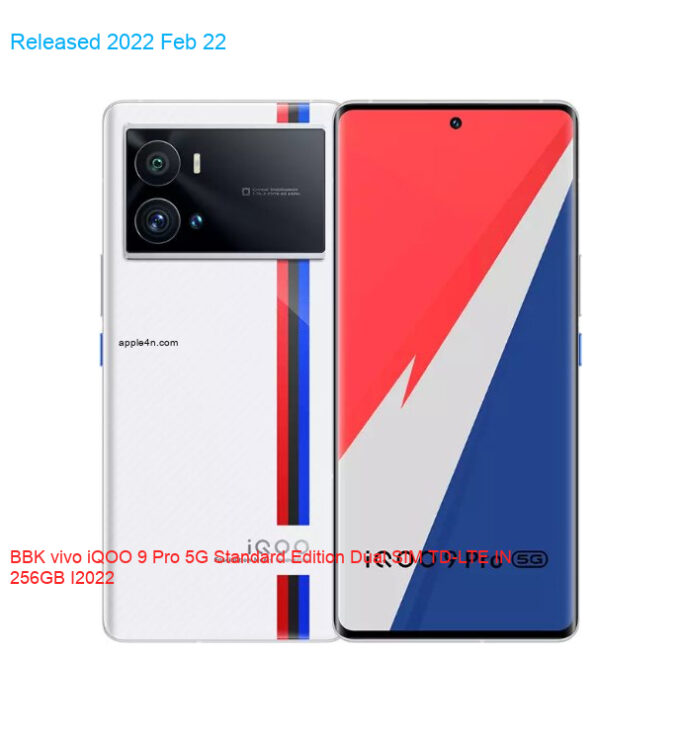 BBK vivo iQOO 9 Pro 5G Standard Edition Dual SIM TD-LTE IN 256GB I2022