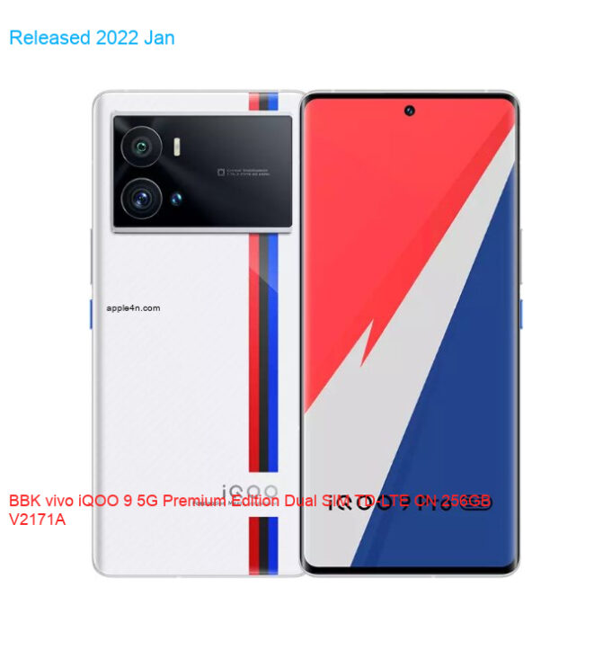 BBK vivo iQOO 9 5G Premium Edition Dual SIM TD-LTE CN 256GB V2171A