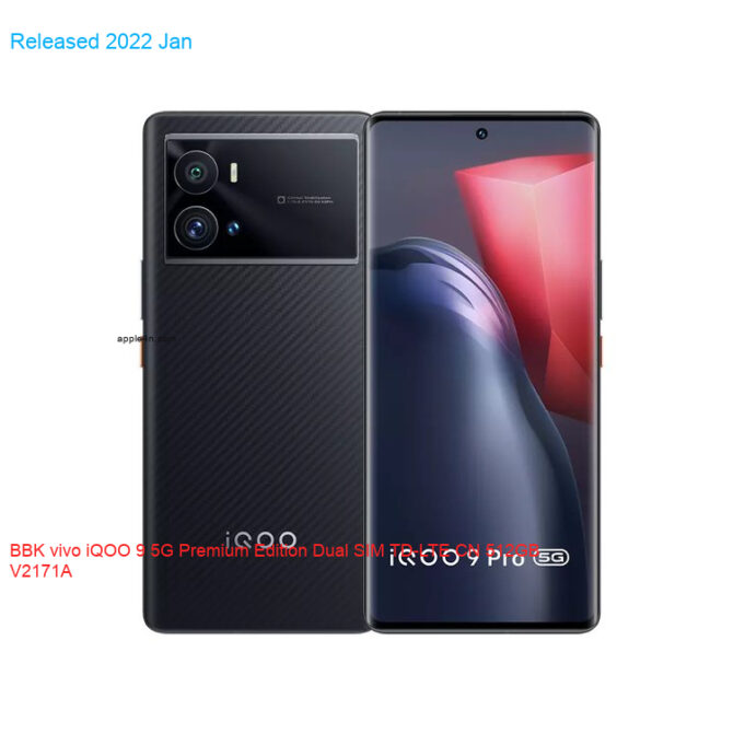 BBK vivo iQOO 9 5G Premium Edition Dual SIM TD-LTE CN 512GB V2171A