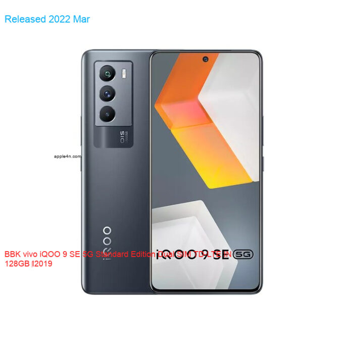BBK vivo iQOO 9 SE 5G Standard Edition Dual SIM TD-LTE IN 128GB I2019