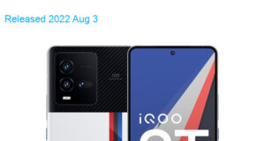 BBK vivo iQOO 9T 5G Premium Edition Dual SIM TD-LTE IN 256GB I2201