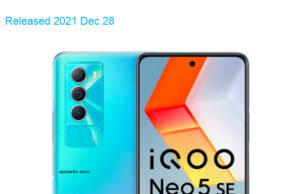 BBK Vivo iQOO Neo5 SE 5G Premium Edition Dual SIM TD-LTE CN 256GB V2157A