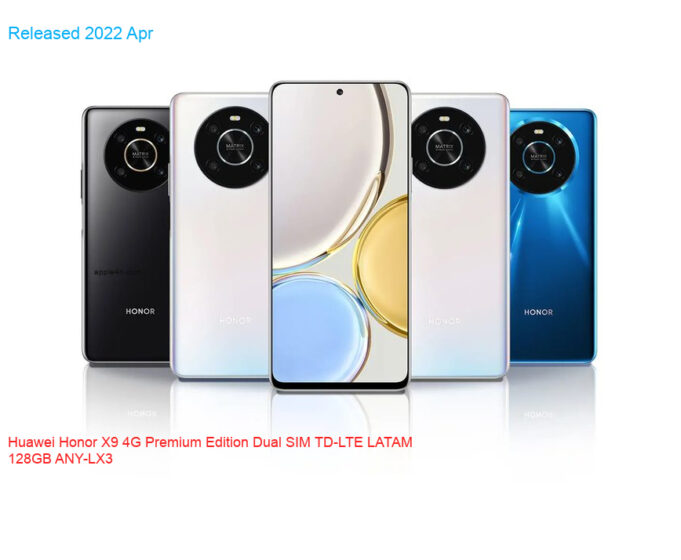 Huawei Honor X9 4G Premium Edition Dual SIM TD-LTE LATAM 128GB ANY-LX3