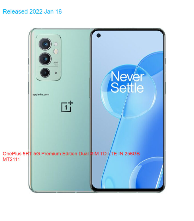 OnePlus 9RT 5G Premium Edition Dual SIM TD-LTE IN 256GB MT2111