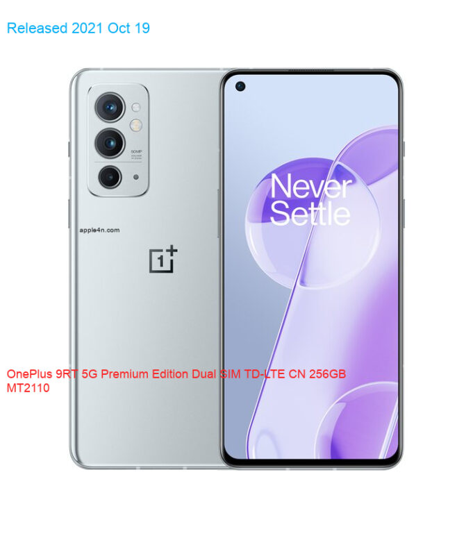 OnePlus 9RT 5G Premium Edition Dual SIM TD-LTE CN 256GB MT2110