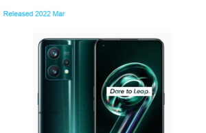 Oppo Realme 9 Pro+ 5G 2022 Premium Edition Dual SIM TD-LTE IN IL V2 128GB RMX3392