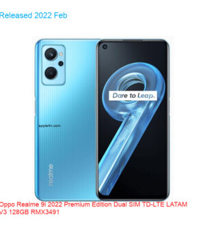 Oppo Realme 9i 2022 Premium Edition Dual SIM TD-LTE LATAM V3 128GB RMX3491