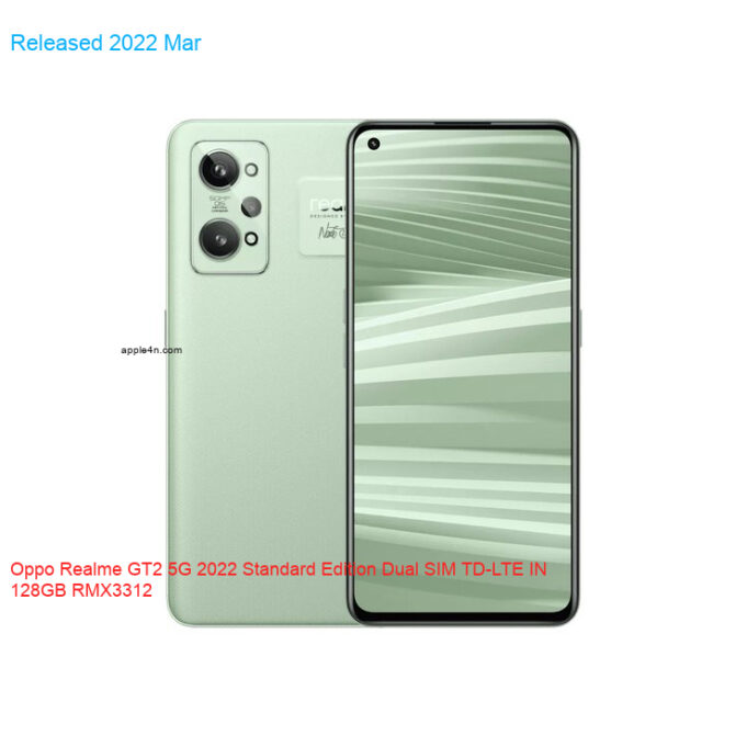 Oppo Realme GT2 5G 2022 Standard Edition Dual SIM TD-LTE IN 128GB RMX3312
